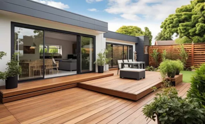 Pose de terrasse en bois, Bordeaux, MGE